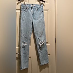 Levi’s Low Pro Straight Jeans - size 24